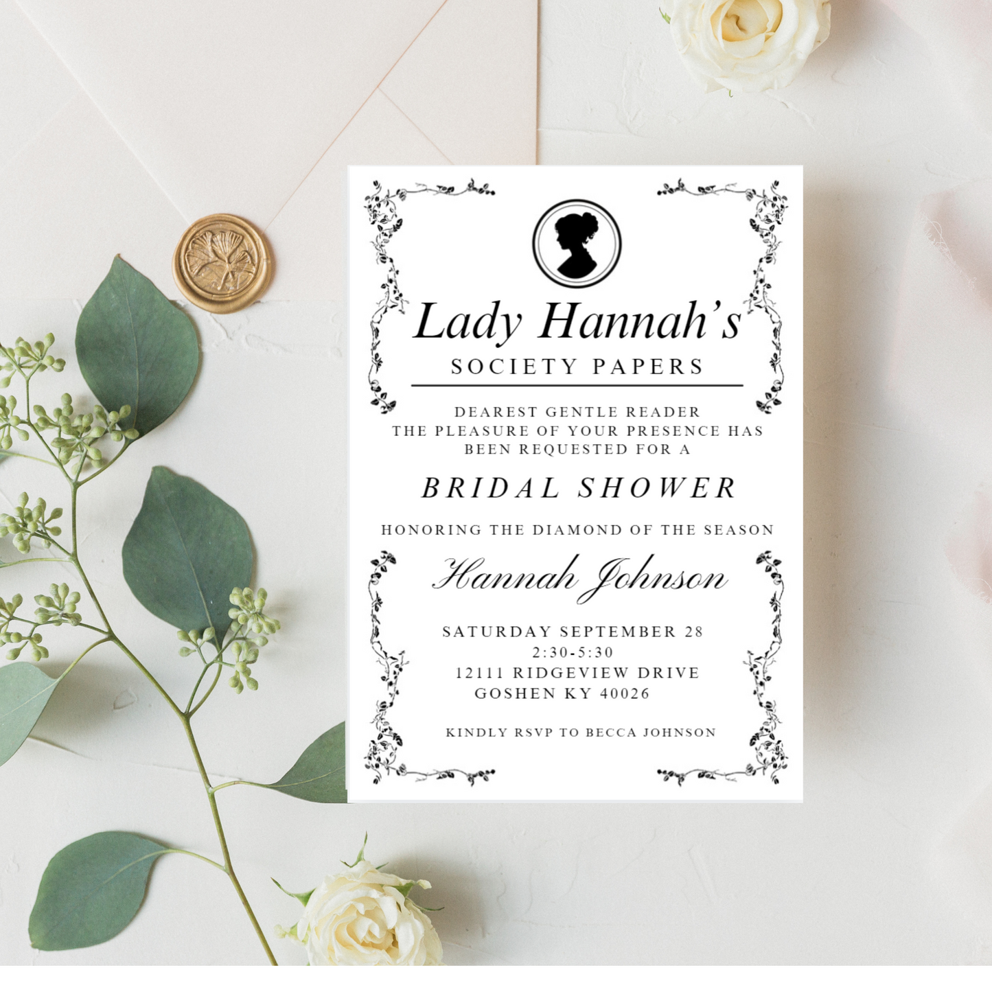 5x7 Invitation Prints