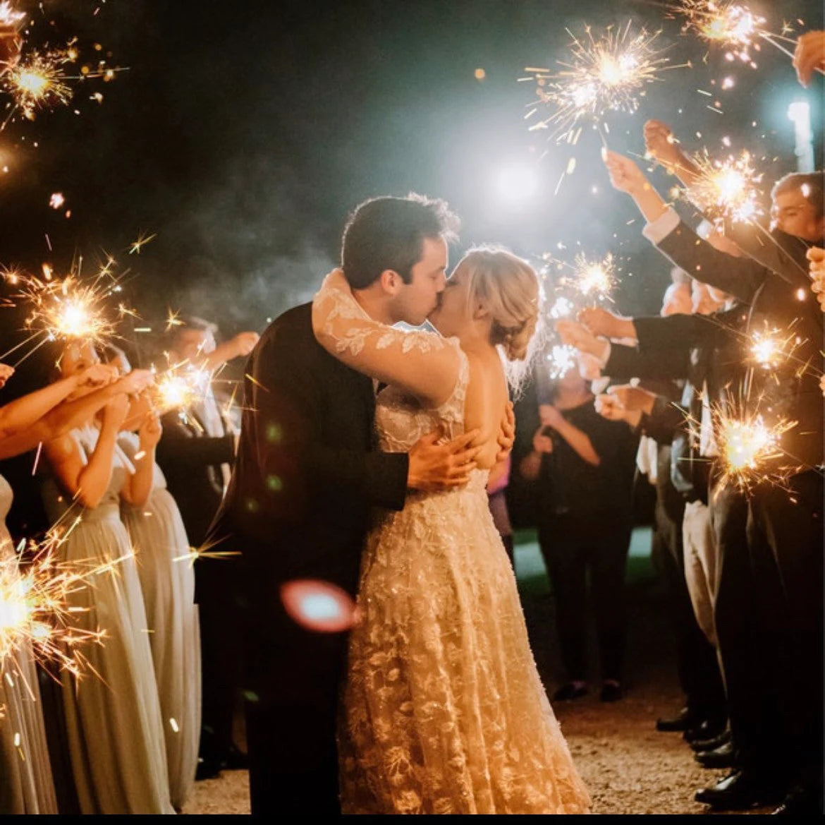 Modern Minimal Sparkler Tags for Wedding Exits & Send-Offs