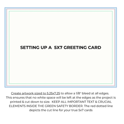 5x7 Invitation Prints