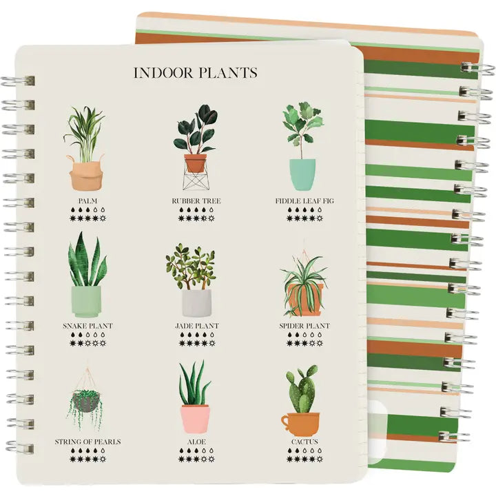 Indoor Plants in Life Spiral Notebook