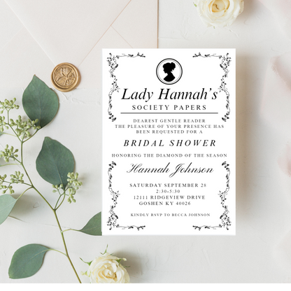 5x7 Invitation Prints