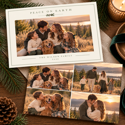 Peace on Earth Classic Greeting Cards