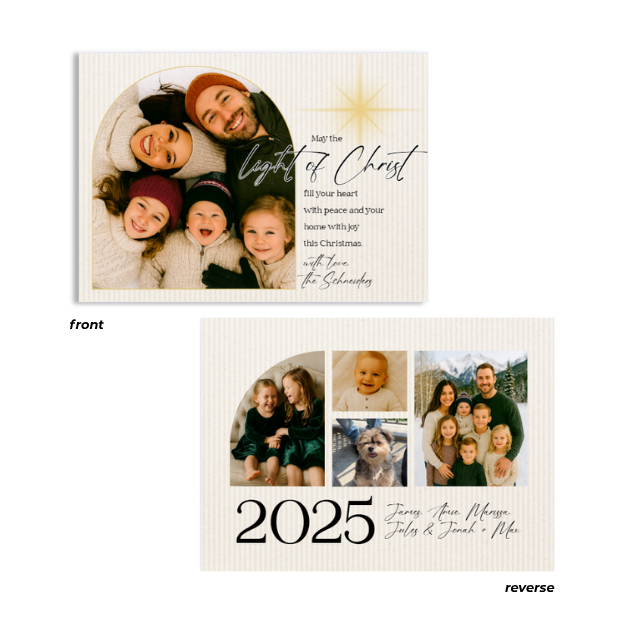 Light of Christ Greeting Cards