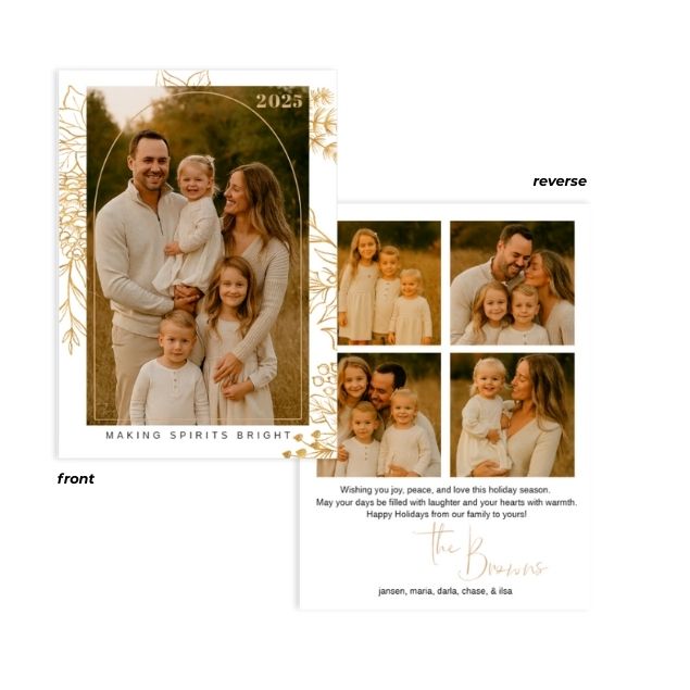 Making Spirits Bright Greeting Card
