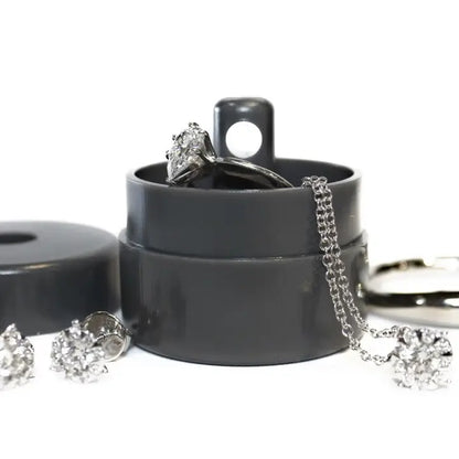 Lion Latch Jewelry Keeper- Steel Grey
