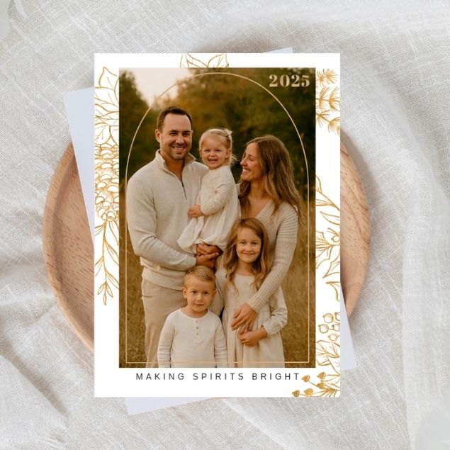 Making Spirits Bright Greeting Card