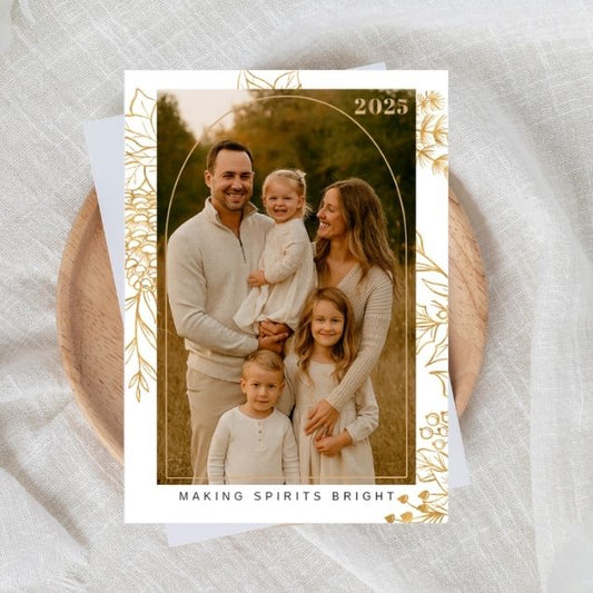 Making Spirits Bright Greeting Card