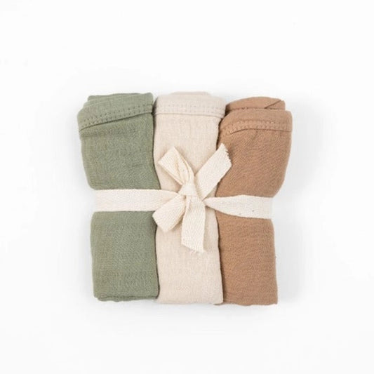 Washcloth Set- Solid Sunshine Collection