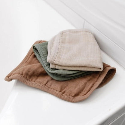 Washcloth Set- Solid Sunshine Collection
