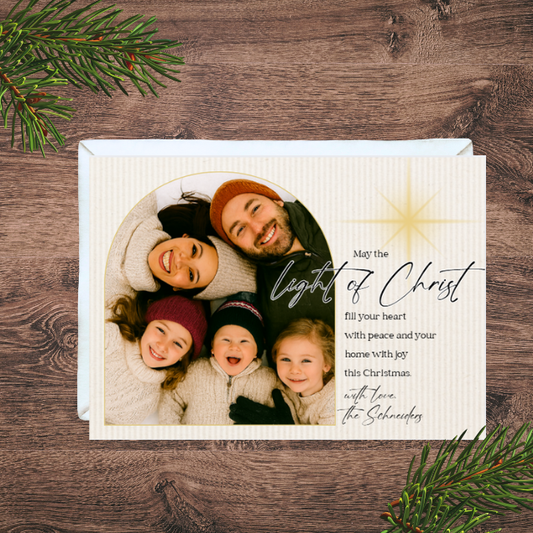 Light of Christ Greeting Cards